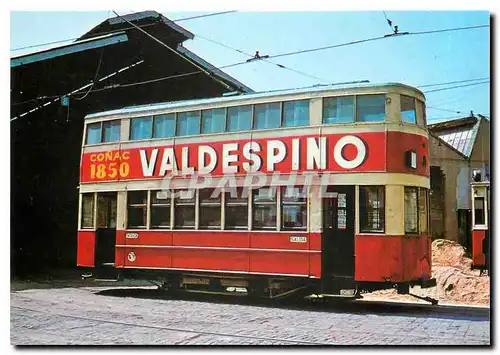 Cartes postales moderne Tram vies de Barcelona Cotxe 205