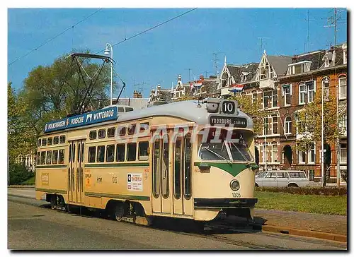 Cartes postales moderne HTM public transport of the Hague motor car 1005