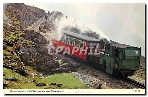 Cartes postales moderne Snowdown Mountain Railway approaching summit