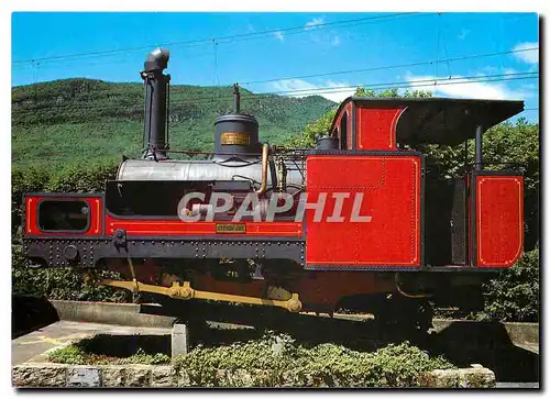 Cartes postales moderne Zahnrad Lokomotive der Generoso Bahn