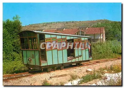 Cartes postales moderne Funicular de Gelida Cotxes construits