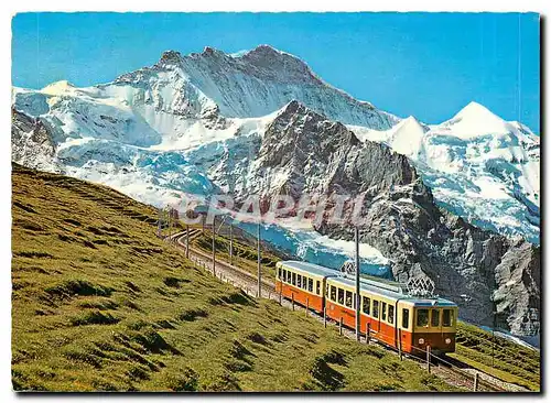 Cartes postales moderne Kleine Scheidegg Jungfrau und Silberhorn