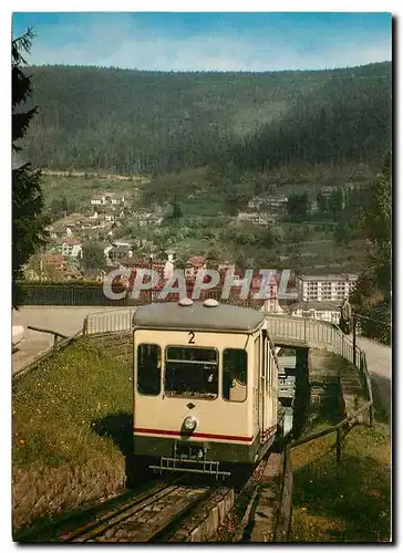 Cartes postales moderne Wildbad im Schwarzwald Bergbahn zum Sommerberg