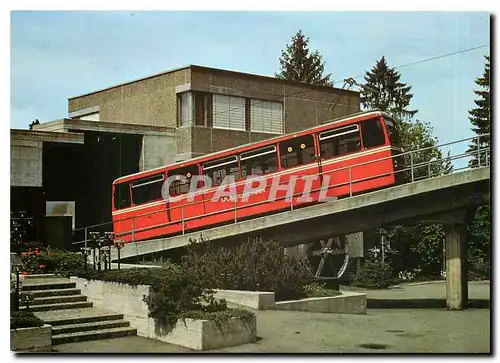 Cartes postales moderne Dolderbahn Zahnradbahn Zurich Romerhof Doider Wagen Db Bhe 1 2 1