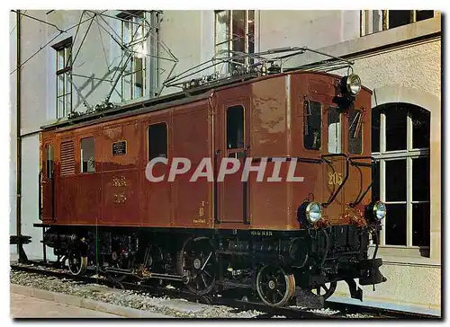 Cartes postales moderne Locomotive Ge 2 4 Nr 205