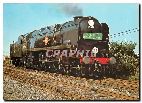 Cartes postales moderne SR Bulleid Pacific 4 6 2 No 35028 Clan Line