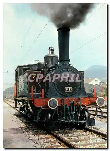 Cartes postales moderne Locomotive Eb 2 4 5469 Typ American der Jura Simplon Bahn