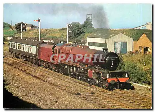 Cartes postales moderne LMS Stanier Pacific 4 6 2 No 6201 Princess Elizabeth