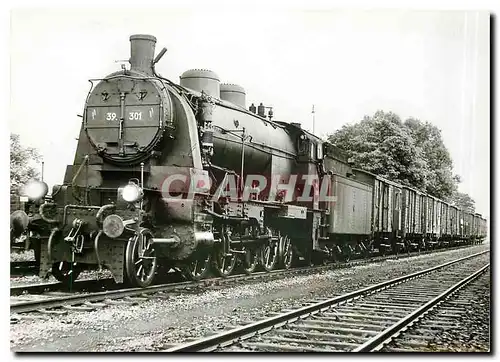 Cartes postales moderne Osterreichische Bundesbahnen Locomotive 39 301