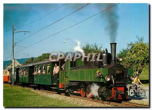 Cartes postales moderne Dampfzug der Eurovapor auf der Waldenburgbahn Liestal Waldenburg Locomotive 298 14