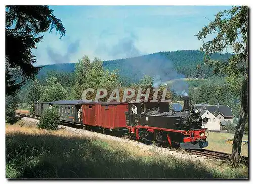 Moderne Karte IG Schmalspurbahn Schonheide Carlsfeld eV 99 582