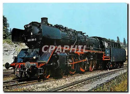 Cartes postales moderne Baureihe 003 Zweizylinder Schnellzuglokomotive Deutsche Lokomotivbau Vereinigung