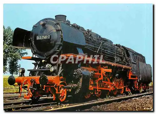 Cartes postales moderne Baureihe 043 Dreizylinder Guterzuglokomotive mit Olfeurung