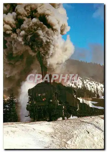 Cartes postales moderne OBB Locomotive 97 212 on the Erzberg Railway near Graslbremse