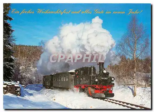 Cartes postales moderne IG Schmalspurbahn Schonheide Carlsfeld eV 99 582