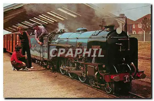 Cartes postales moderne Romney Hythe Dymchurch Railway Hurricane at New Romney