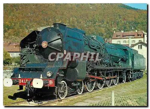 Cartes postales moderne Locomotive SNCF 241 P 30 Typ Mountain Schneider 1947