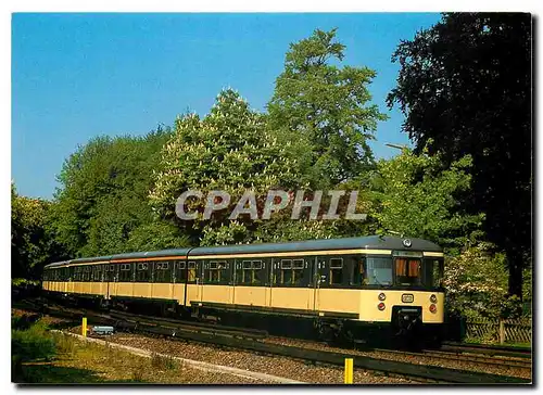 Moderne Karte DB electric multiple unit 470 107 4 in Hamburg Kleinflottbek