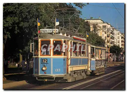 Cartes postales moderne Preserved tramway of Goteborg Sweden electric motorcar M20 133