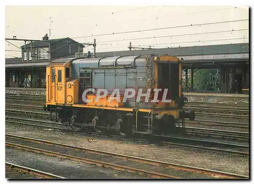 Cartes postales moderne NS 531 Diesel Rangeerlokomotief Te Almelo