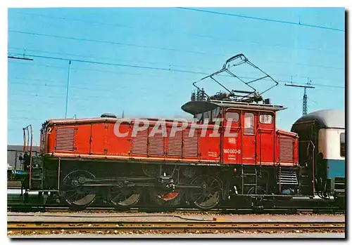 Cartes postales moderne Locomotive 160 003 0 at Freilassing Station