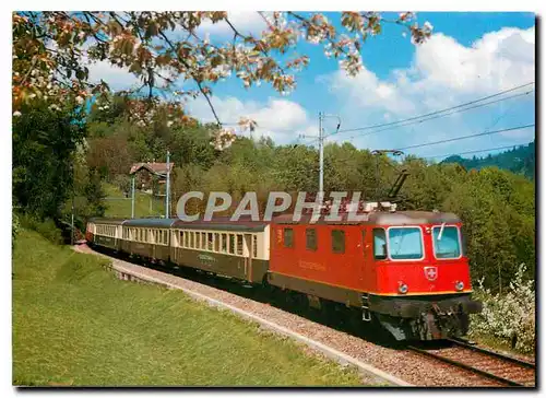 Cartes postales moderne Romanshorn St Gallen Luzern mit Re 4 4 Nr 43 Rothenturm