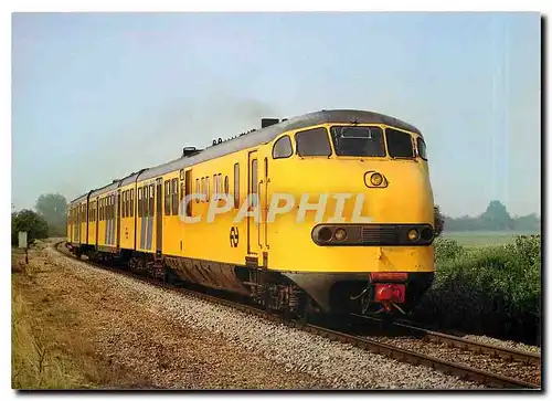 Cartes postales moderne Diesel electric multiple unit DE 3 near Gorinchem