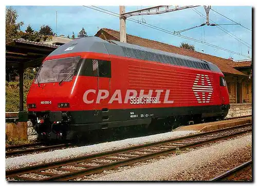 Cartes postales moderne Locomotive SBB 2000 Re 4 4 460 000 3