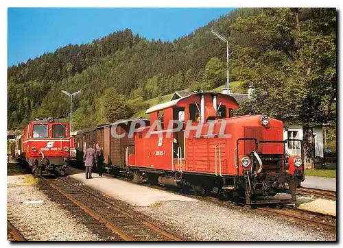 Cartes postales moderne Locomotive OBB 2091 007 1 at Lunz am See