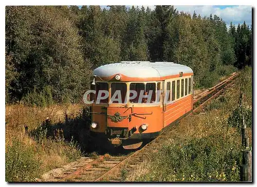 Cartes postales moderne Narrow gauge railcar YP 900 near Hultsfred