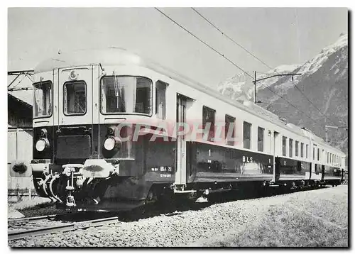 Cartes postales moderne BLS Leichttriebwagen ABDe 4 8