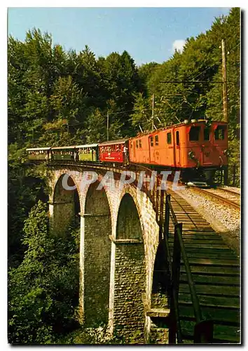 Cartes postales moderne Blonay Chamby Region Montreux Vevey Suisse La 181