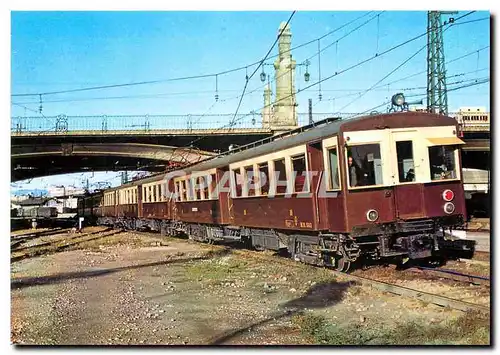 Cartes postales moderne Automotor electrico serie 249 378 Barcelona Vilanova