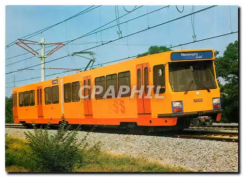 Cartes postales moderne Netherlands Railways Bi directional articulated light rail vehicle for Rapid Transit Utrecht