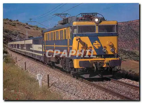 Cartes postales moderne Electric locomotive for multiple purpose 269 237 near Linares Baeza