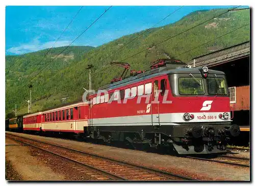 Cartes postales moderne Locomotive 1042 556 9 at Rottenmann