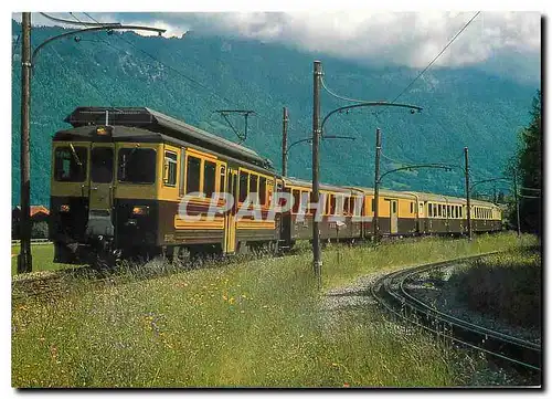 Cartes postales moderne Elektro Zahnradtriebwagen ABeh 4 4 Nr 311