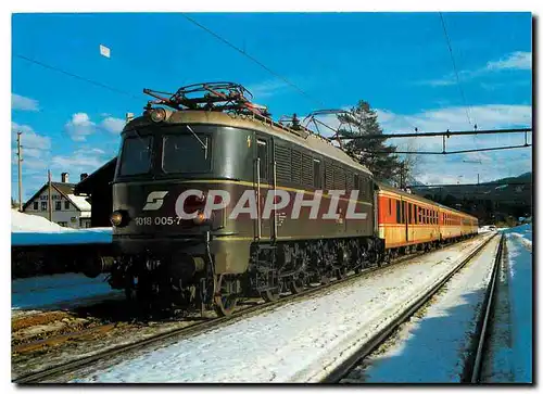 Cartes postales moderne Locomotive 1018 005 7