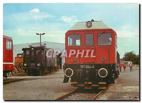 Cartes postales moderne Fahrzeugausstellung Bw Engelsdorf