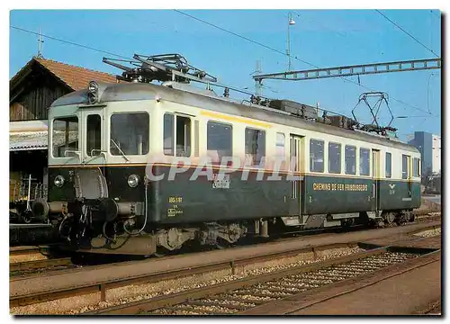 Cartes postales moderne Electric motor baggage coach ABDe 4 4 161