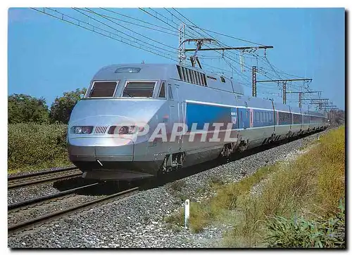 Cartes postales moderne SNCF French State Railways TGV 539