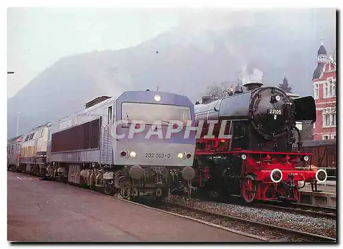 Cartes postales moderne Locomotive 23 105