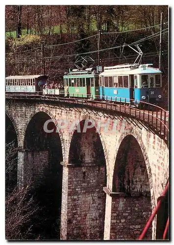 Cartes postales moderne Chemin de fer touristique Blonay Chamby Region Montreux Vevey Suisse