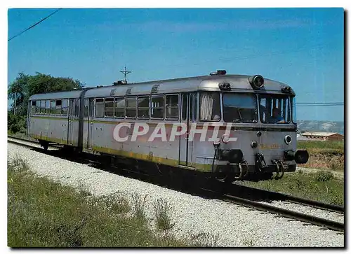 Cartes postales moderne Renfe Spanish State Railways rail car class 591