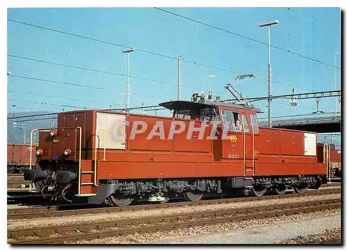 Moderne Karte Swiss Federal Railways Shunting locomotive with converter and induction motors Ee 6 6 11 16812