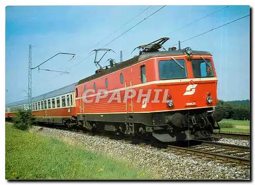 Cartes postales moderne Austrian State Railways Express Locomotive 1044 21