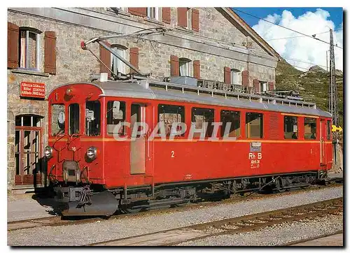 Cartes postales moderne Rhaetian Railway RhB Electric motor coach ABe 4 4 36