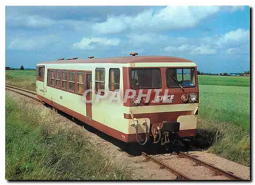 Moderne Karte BA narrow gauge rail car X 213