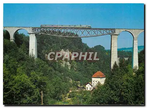 Cartes postales moderne Sitterviadukt BT Bei St Gallen haggen