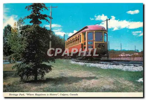 Cartes postales moderne Heritage Park Where Happiness is History Calgary Canada